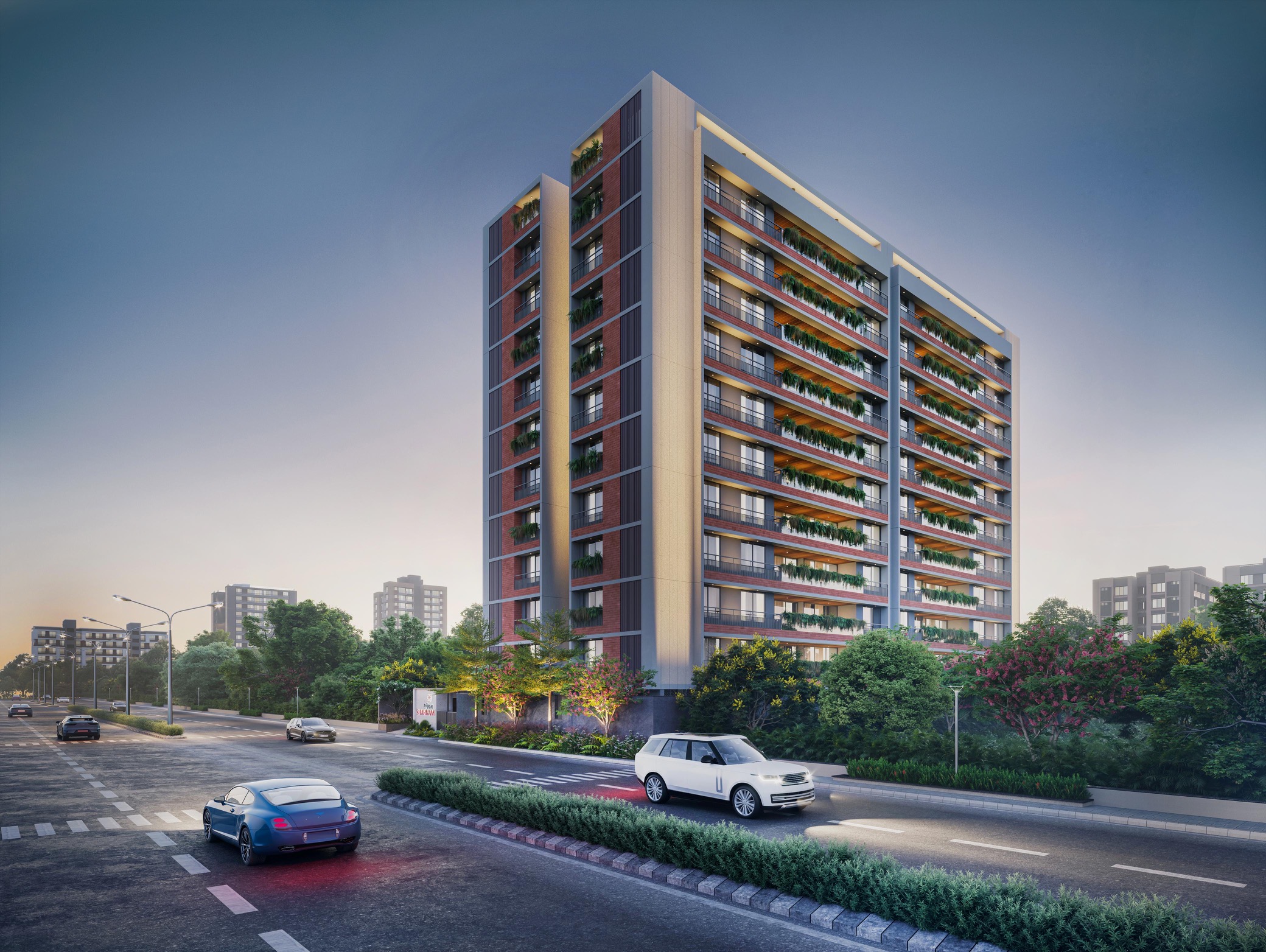 Luxury Apartment Building